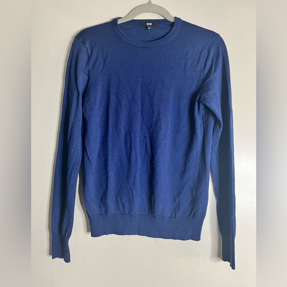 Extra Fine Merino Crew Neck Long-Sleeve Sweater